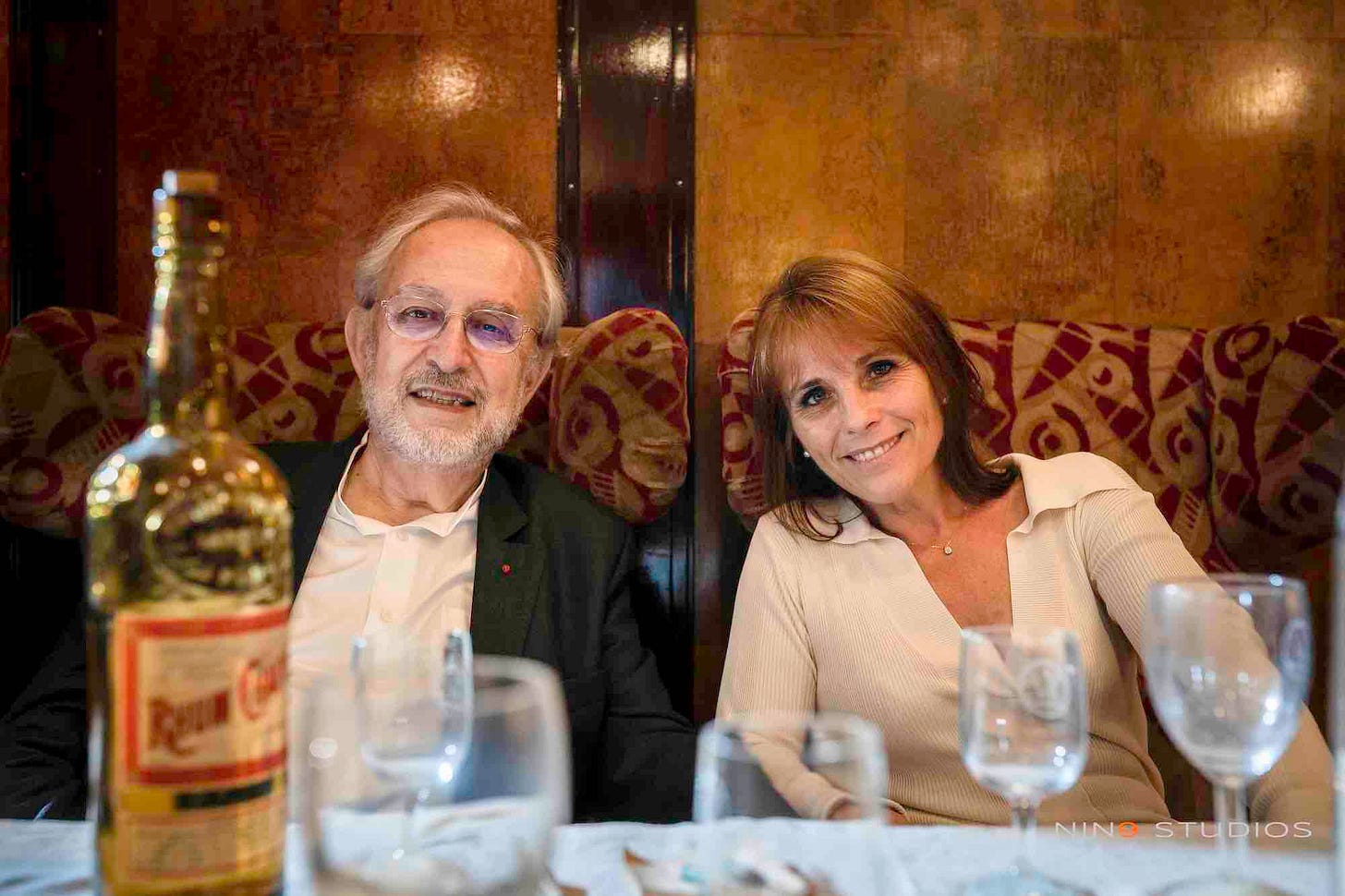Lydie Blandeau and Claude Mollard