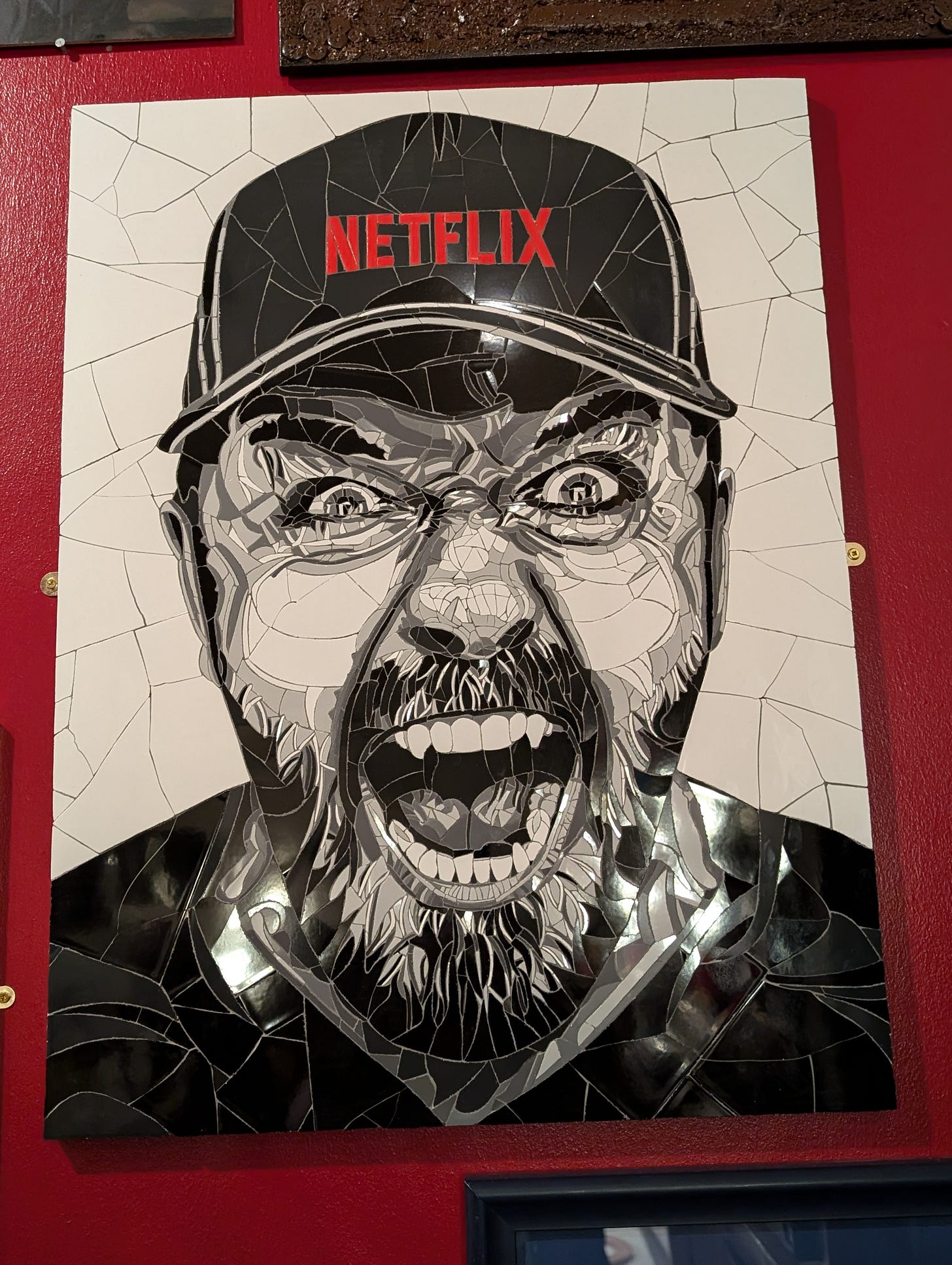 A mosaic of Ricky Gervais