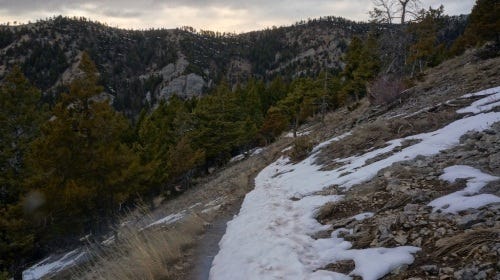 The Bridger Foothills Trail is almost ready for regular use.
