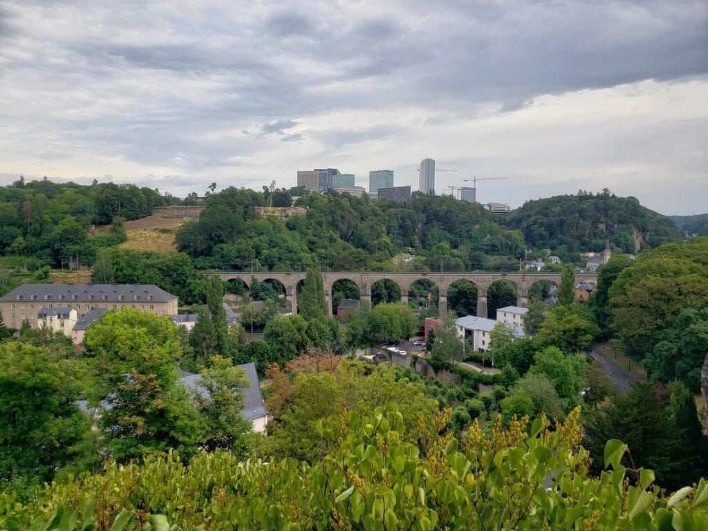 Beautiful brisges in Luxembourg