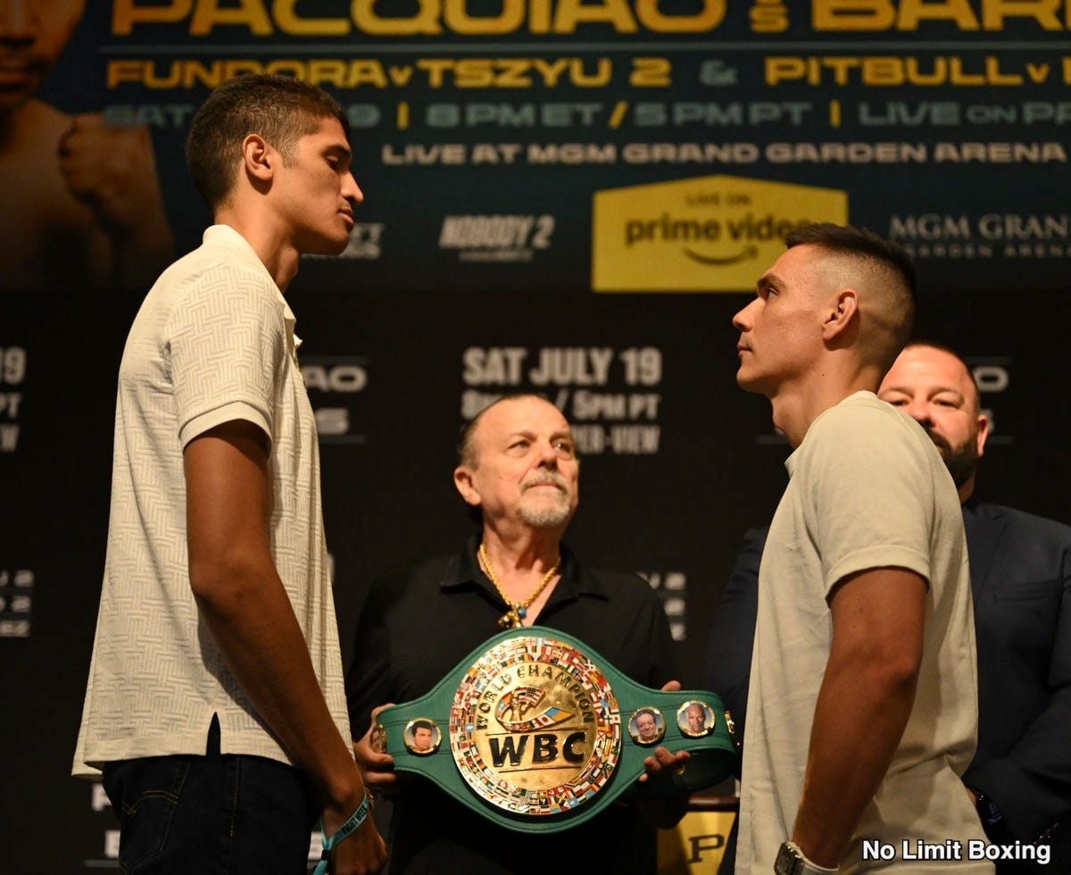 Image: Sebastian Fundora vs. Tim Tszyu 2: 'Dominant Style' Showdown