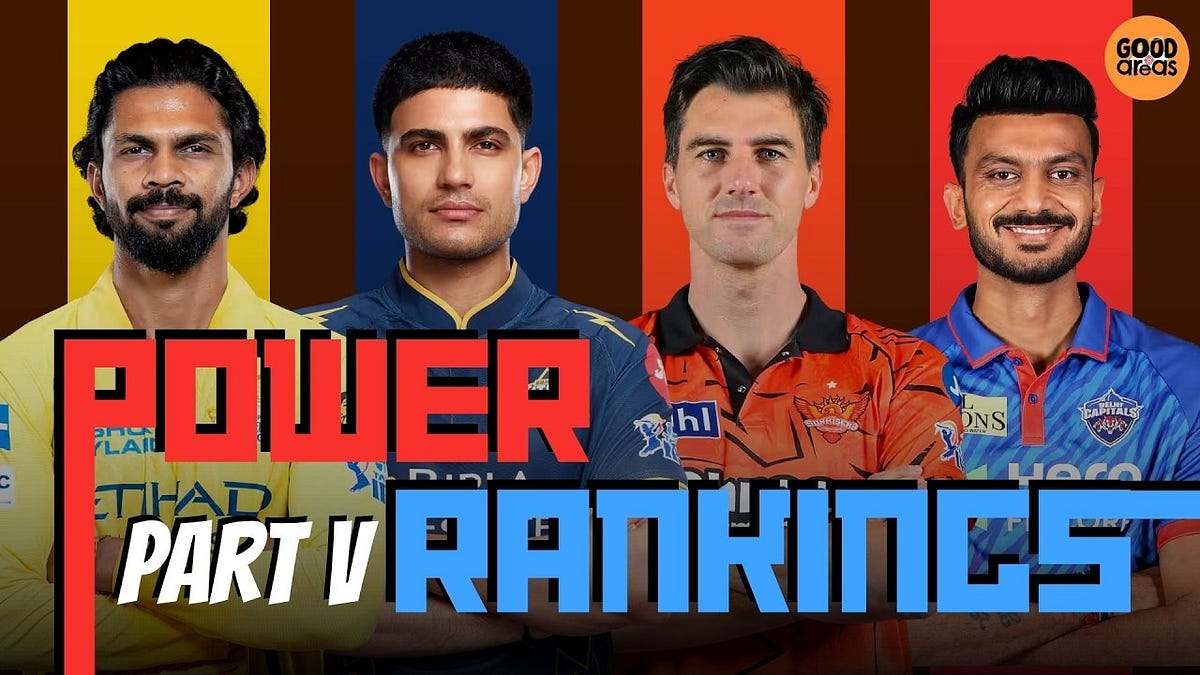IPL 2026: Power Rankings – Episode 5