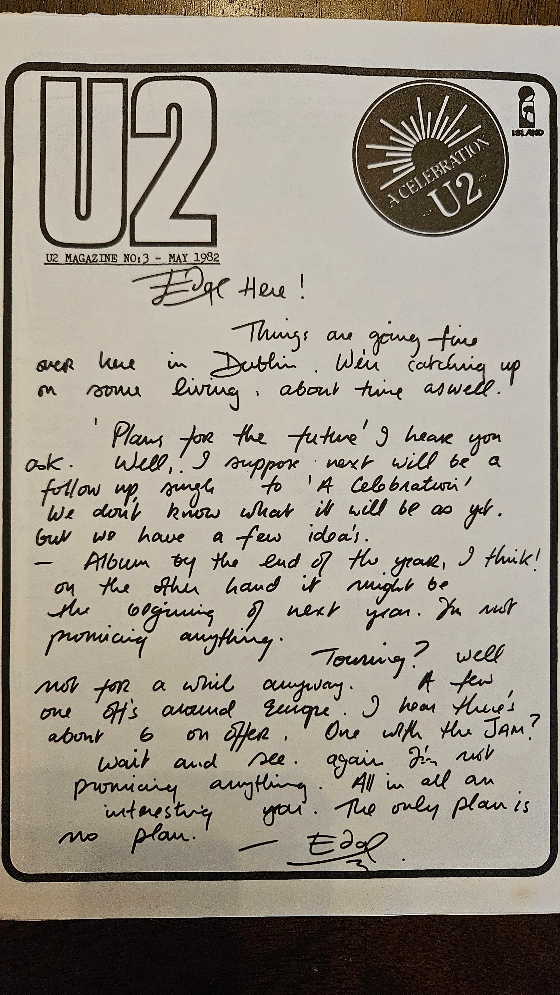 A Typewriter, Some Staples and a Letter From 'Richard Nixon'