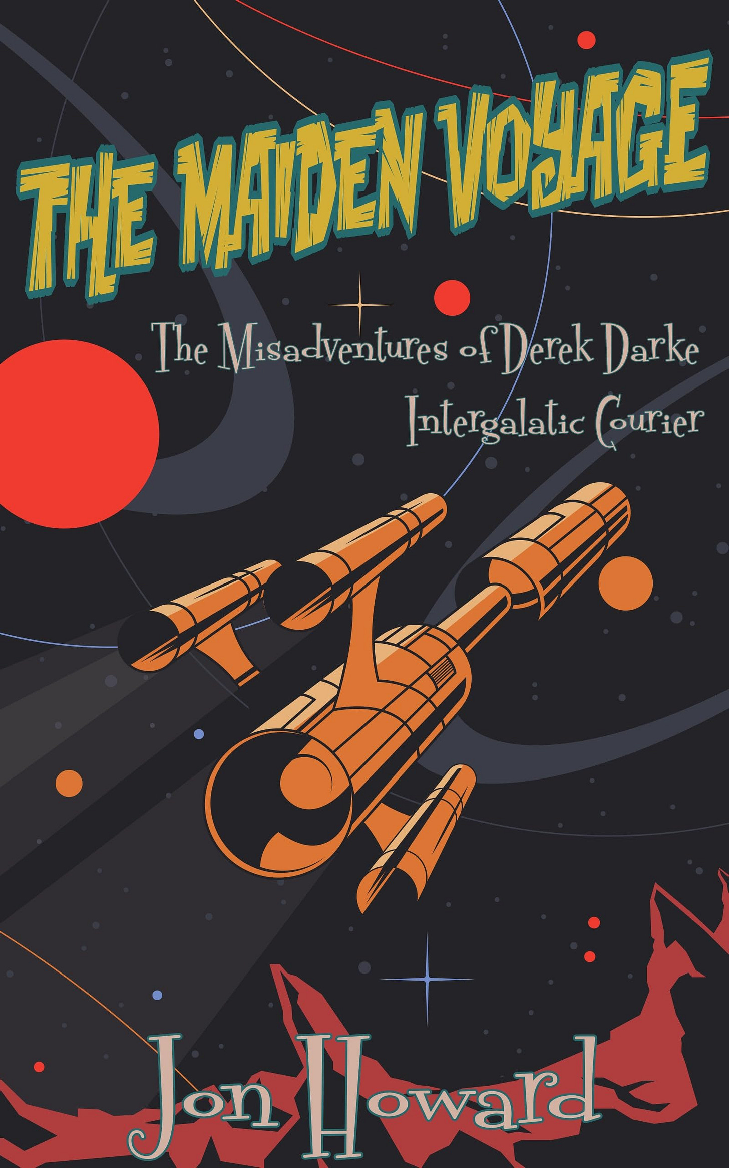 The Maiden Voyage by Jon Howard book cover The Maiden Voyage by Jon Howard book cover