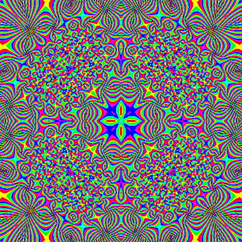 psychedelic rainbow gif | WiffleGif
