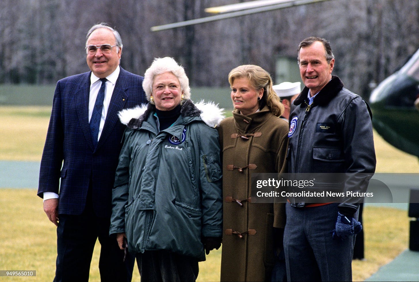 The Kohls & Bushes At Camp David The Kohls & Bushes At Camp David
