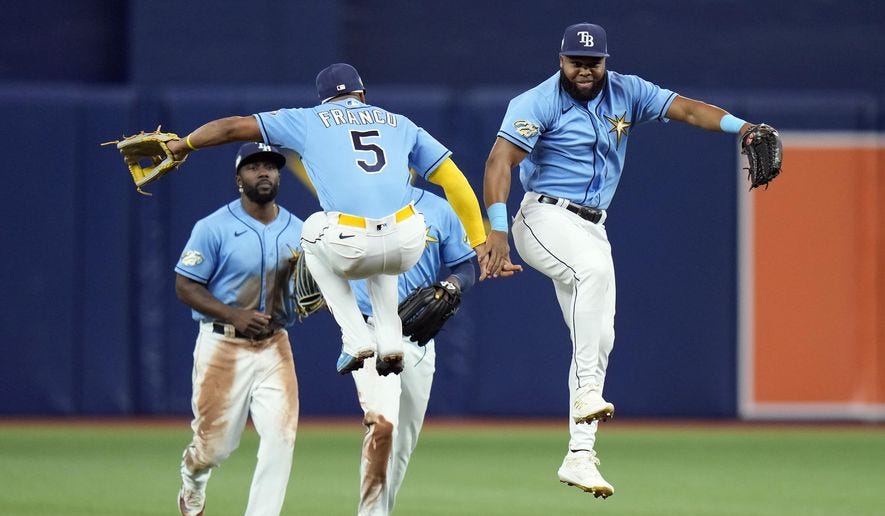 Rays top Red Sox 1-0, extend season-opening win streak to 10 - Washington  Times