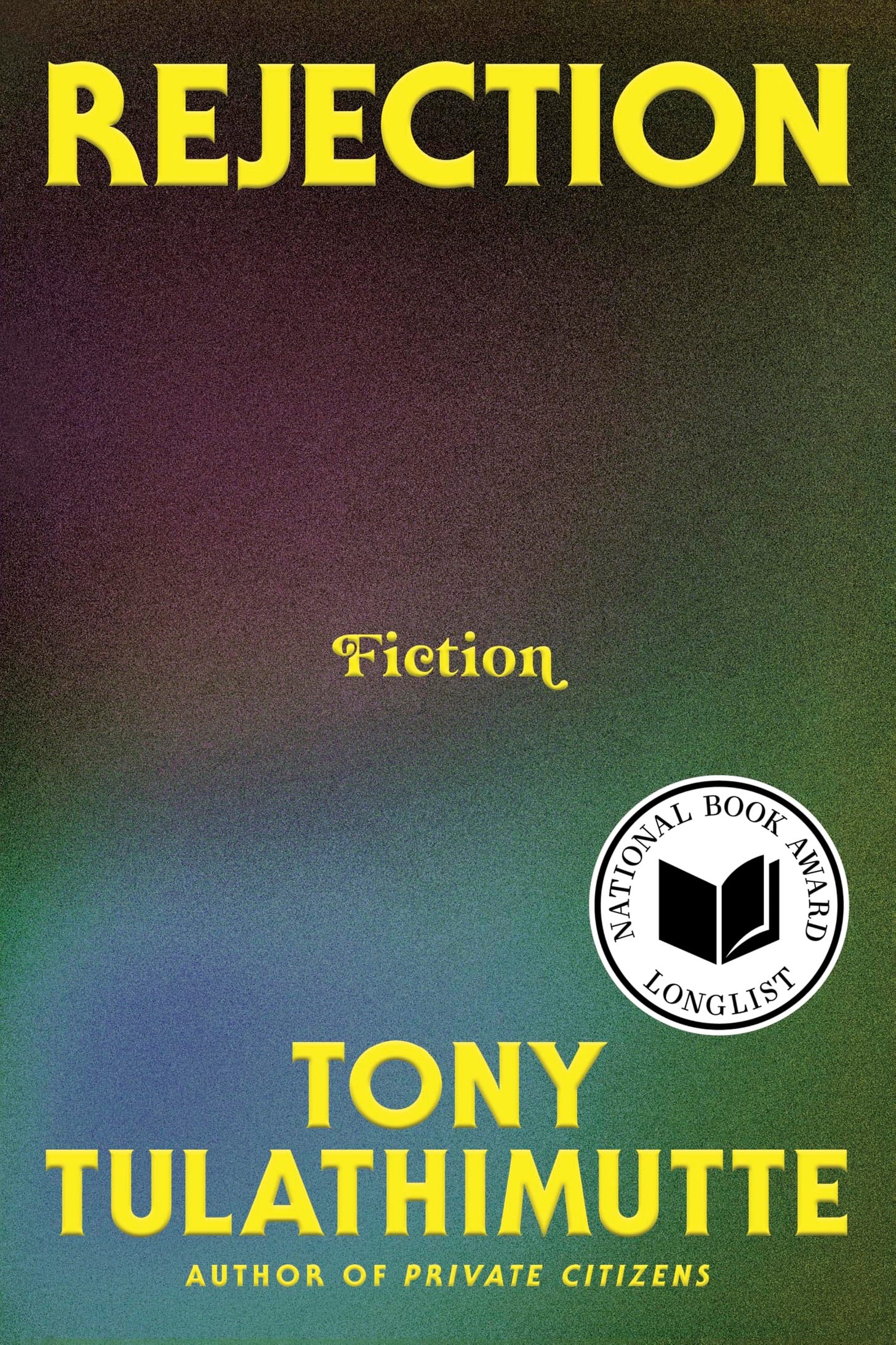 Rejection: Fiction: Amazon.co.uk: Tulathimutte, Tony: 9780063337879: Books