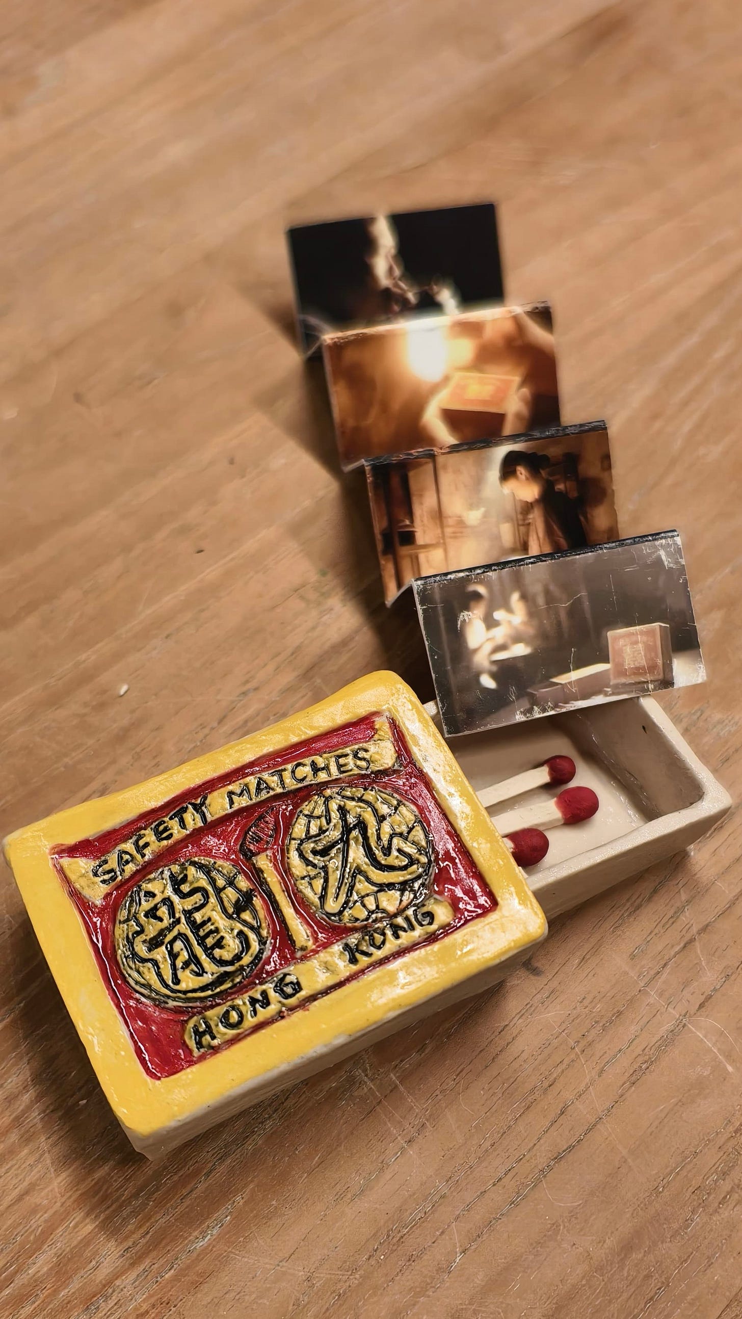 マッチ箱の写真