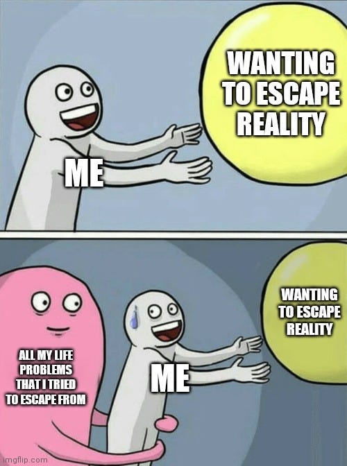 Running Away Balloon Meme - Imgflip