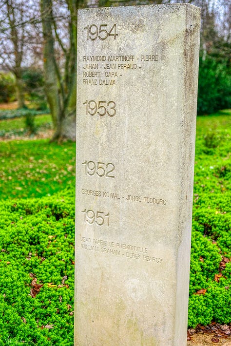 the Memorial for Reporters in Bayeux