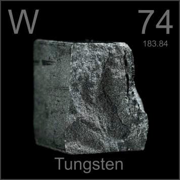 Pictures, stories, and facts about the element Tungsten in the Periodic ...