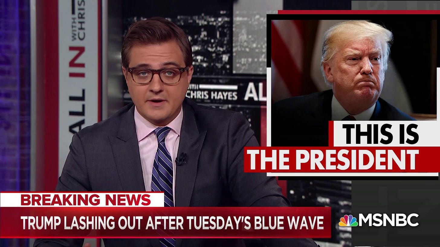 Chris Hayes: "Donald Trump is cornered and dangerous"
