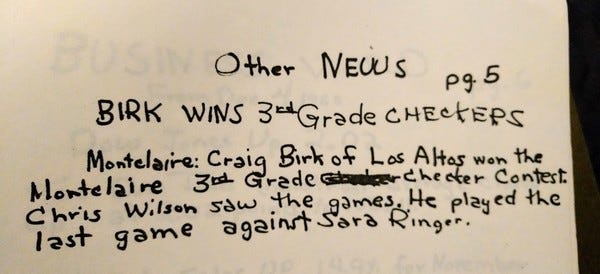 Hard-hitting journalism. From Mark Isero and Robbie Greene’s Chronicle, 1982. Hard-hitting journalism. From Mark Isero and Robbie Greene’s Chronicle, 1982.