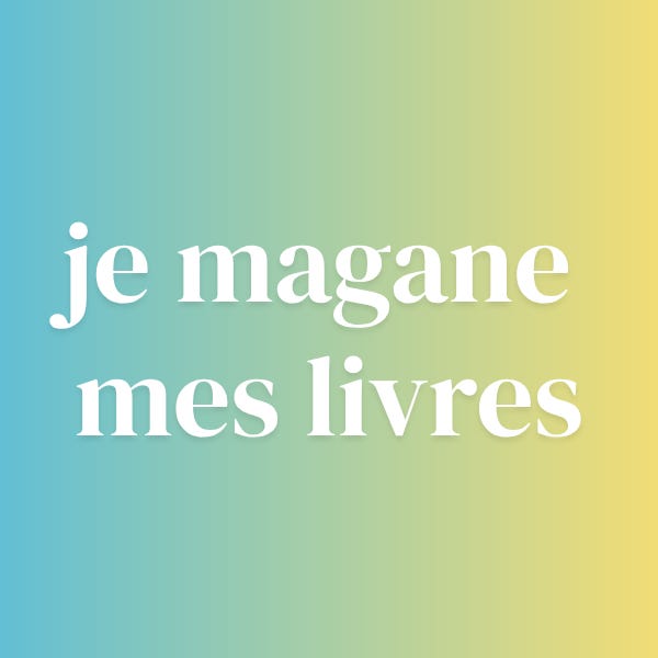 Je magane mes livres