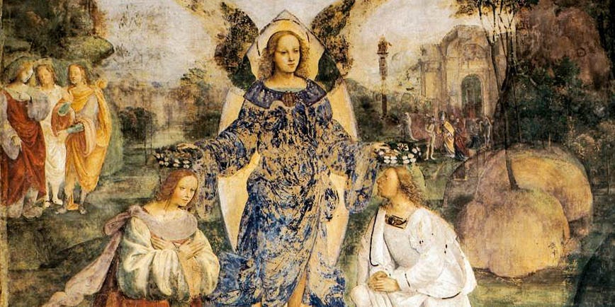 Did you know St. Cecilia's husband was also a saint and martyr?
