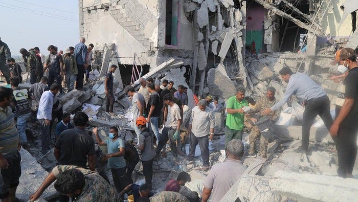 We're really pretending the Epstein class bombing an Iranian girls' school counts as a liberation of women?