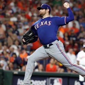 Red Sox free agent pitching target training and throwing at Boston College 