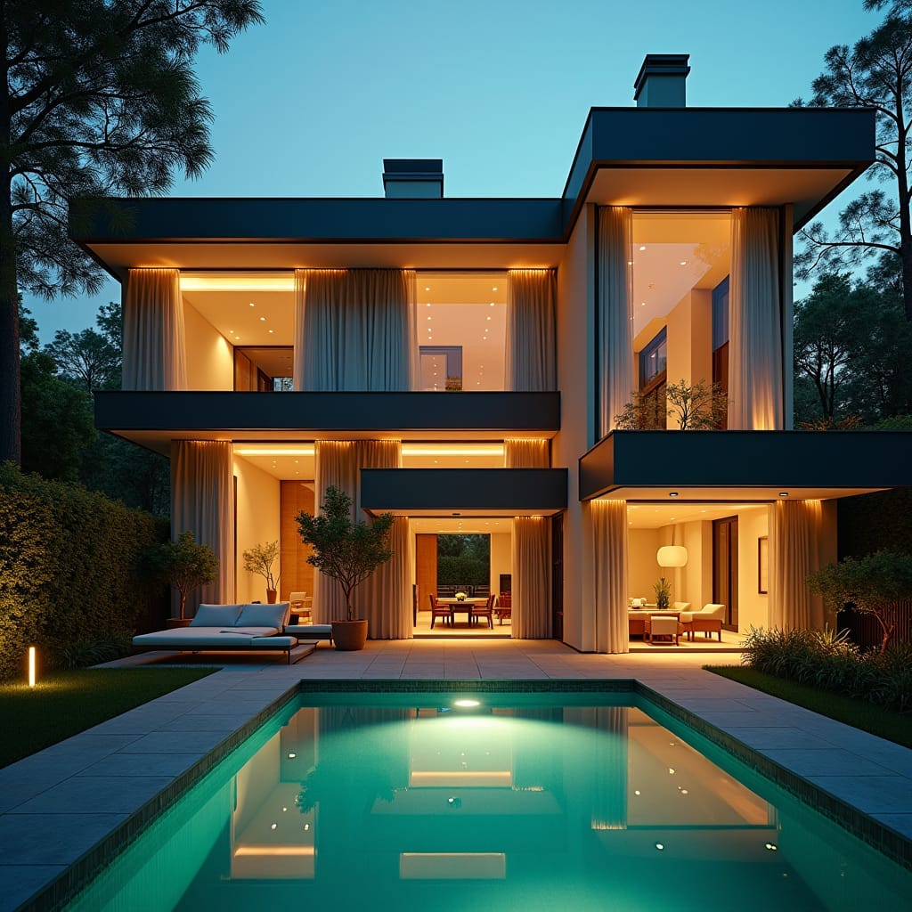 Flexidential residential property that features adaptable, multi-purpose spaces designed to evolve with the changing needs of the occupants