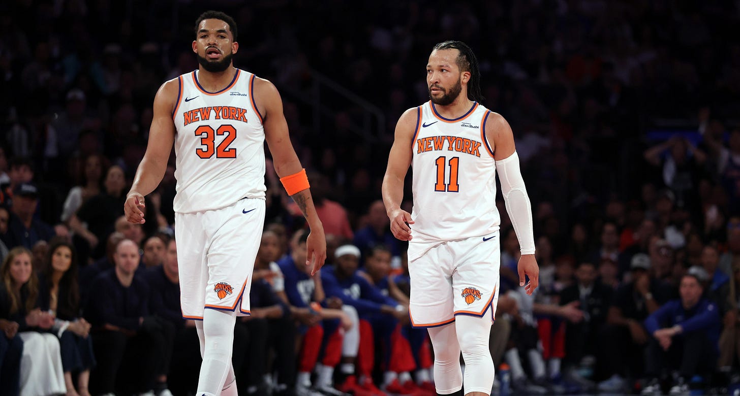 Jalen Brunson, KAT Impress NBA Fans as Knicks Beat Cade Cunningham, Pistons  in Game 3