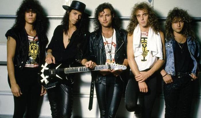 Queensryche, circa 1988-1989 during the Operation Mindcrims ...