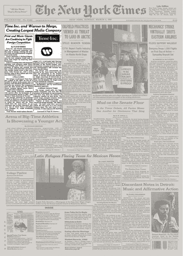 Time Inc. and Warner to Merge, Creating Largest Media Company - The New  York Times