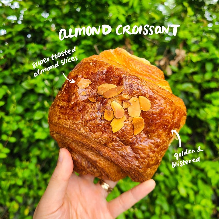 Villani's Bakery Almond Croissant