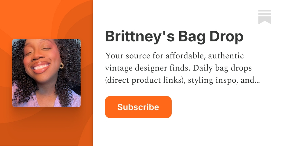 Brittney's Bag Drop | Substack