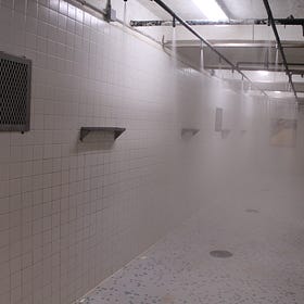 Smoke, jeering, gang showers: Media get unprecedented tour of prison