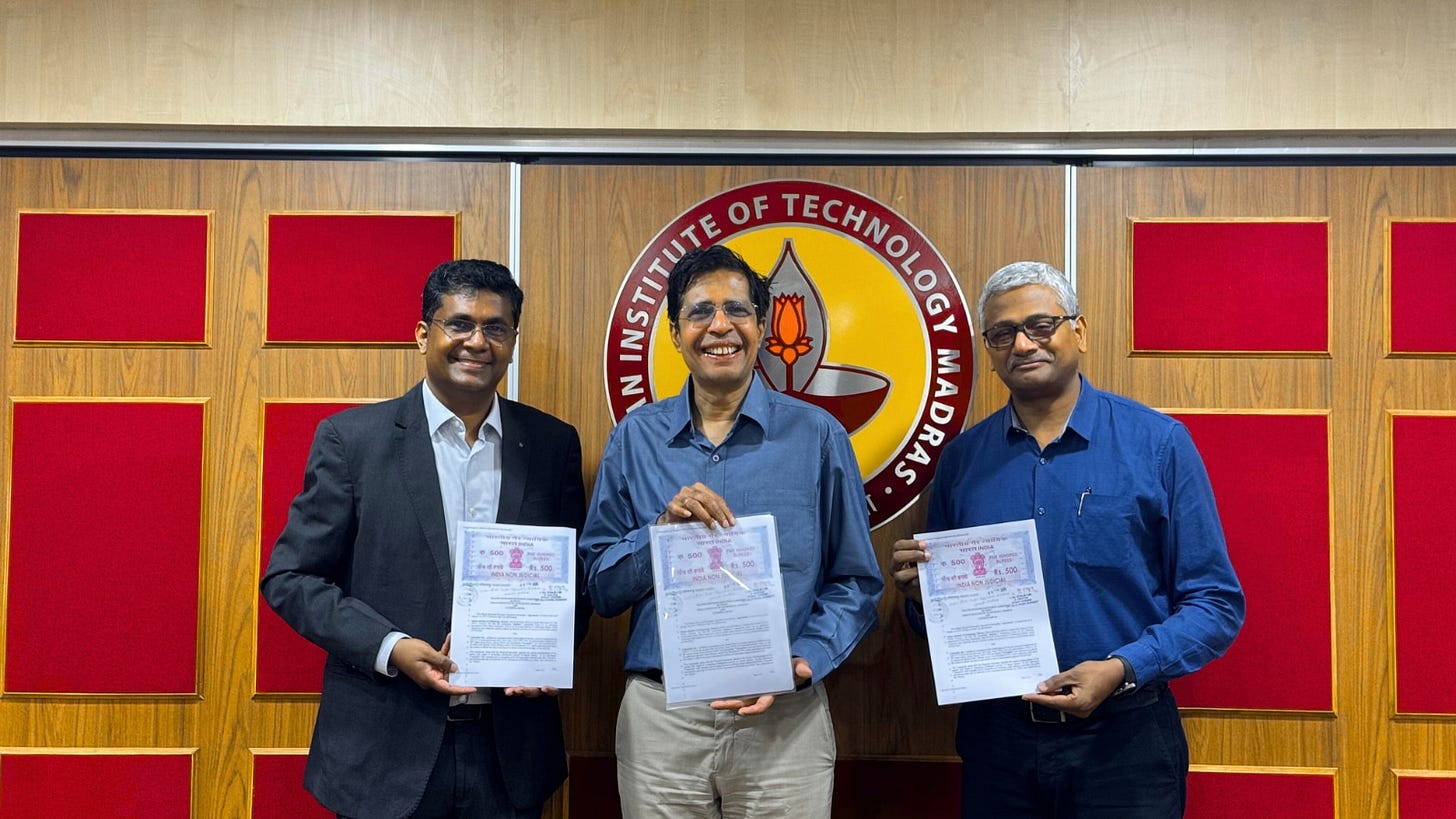 IIT Madras signs MoU with Caterpillar Inc for joint research collaboration  as part of Global University Partner initiative