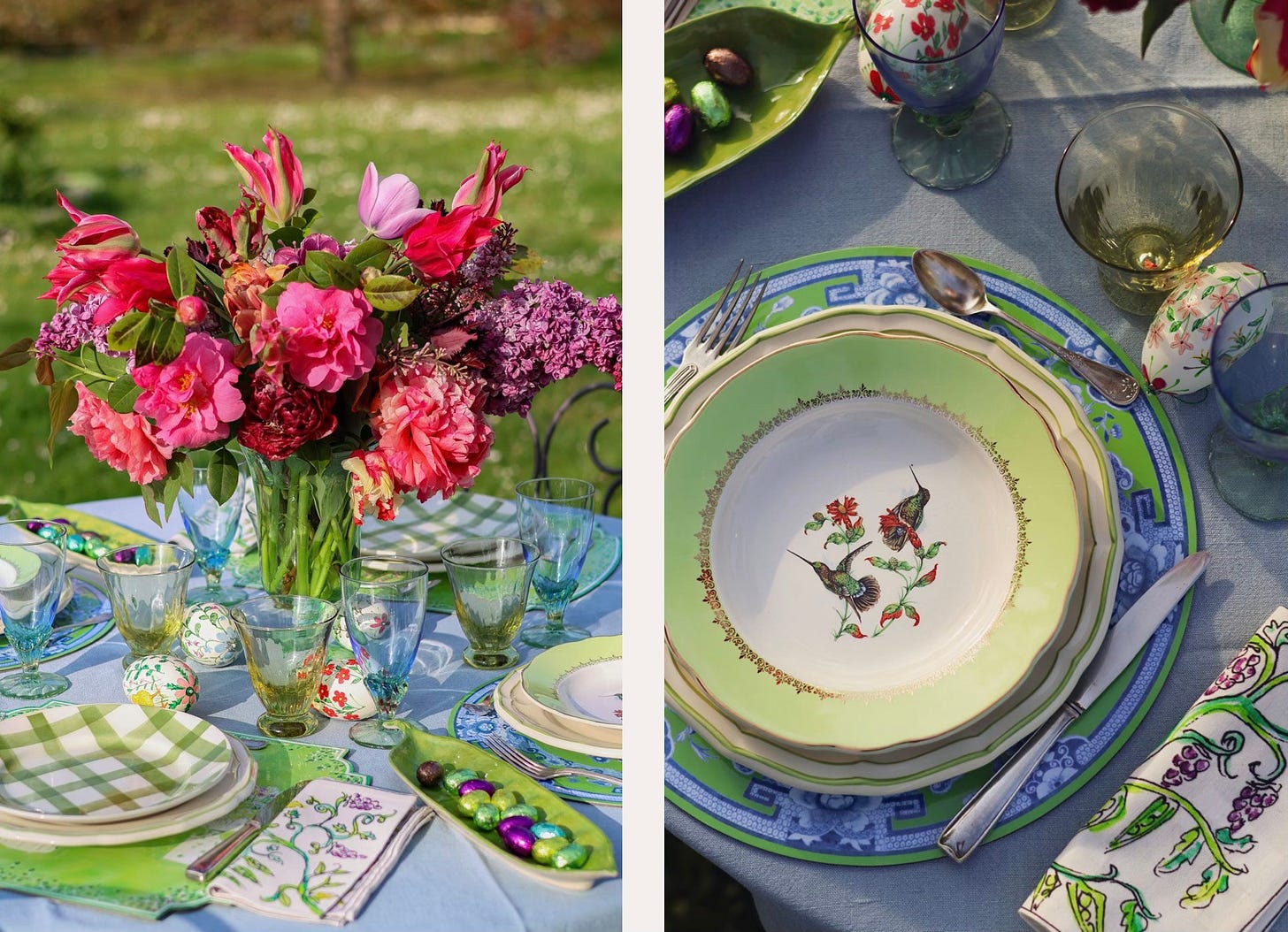 French easter table