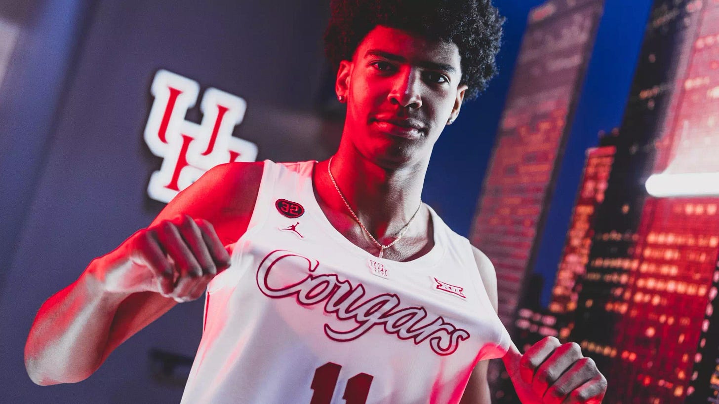 Chris Cenac Jr. Joins Men's Basketball - University of Houston Athletics