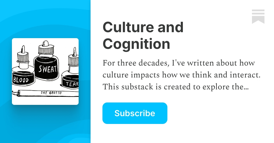 Culture and Cognition | Ethan Watters | Substack