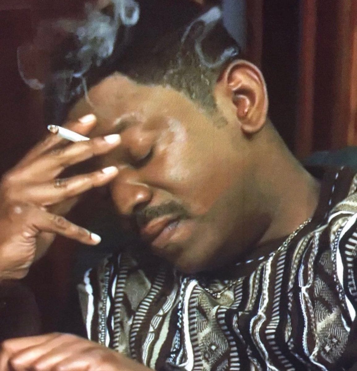 Smoking A Cigarette Meme - Captions Trendy