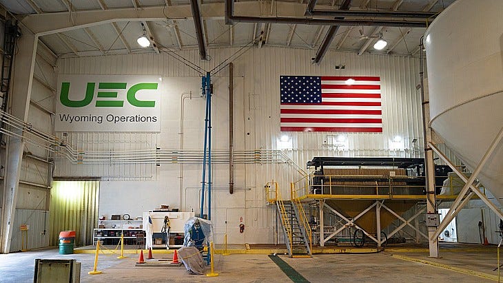 HEADLINE: US uranium company unveils conversion facility plans