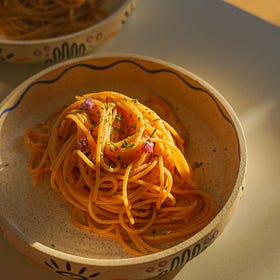 Shrimp Butter Pasta