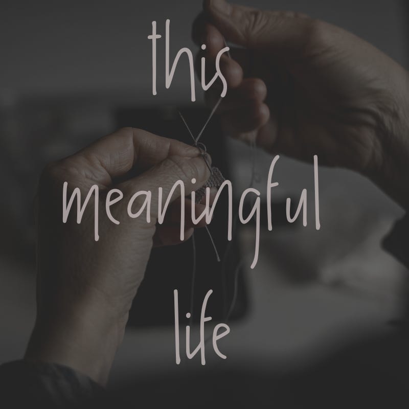 This Meaningful Life