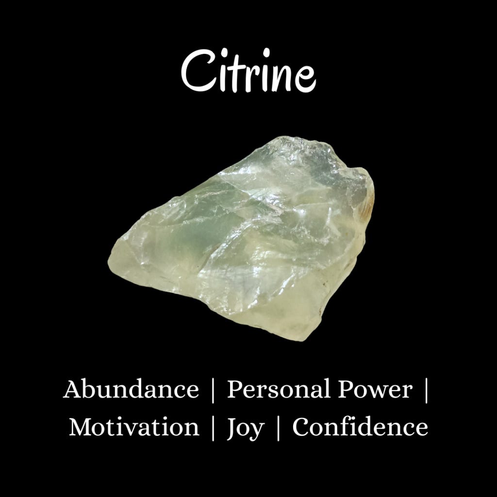 CITINE HEALING CRYSTAL, PROPERTIES- Abundance | Personal Power | Motivation | Joy | Confidence