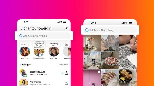 Chatbot Meta AI Hadir di Instagram, WhatsApp, dkk