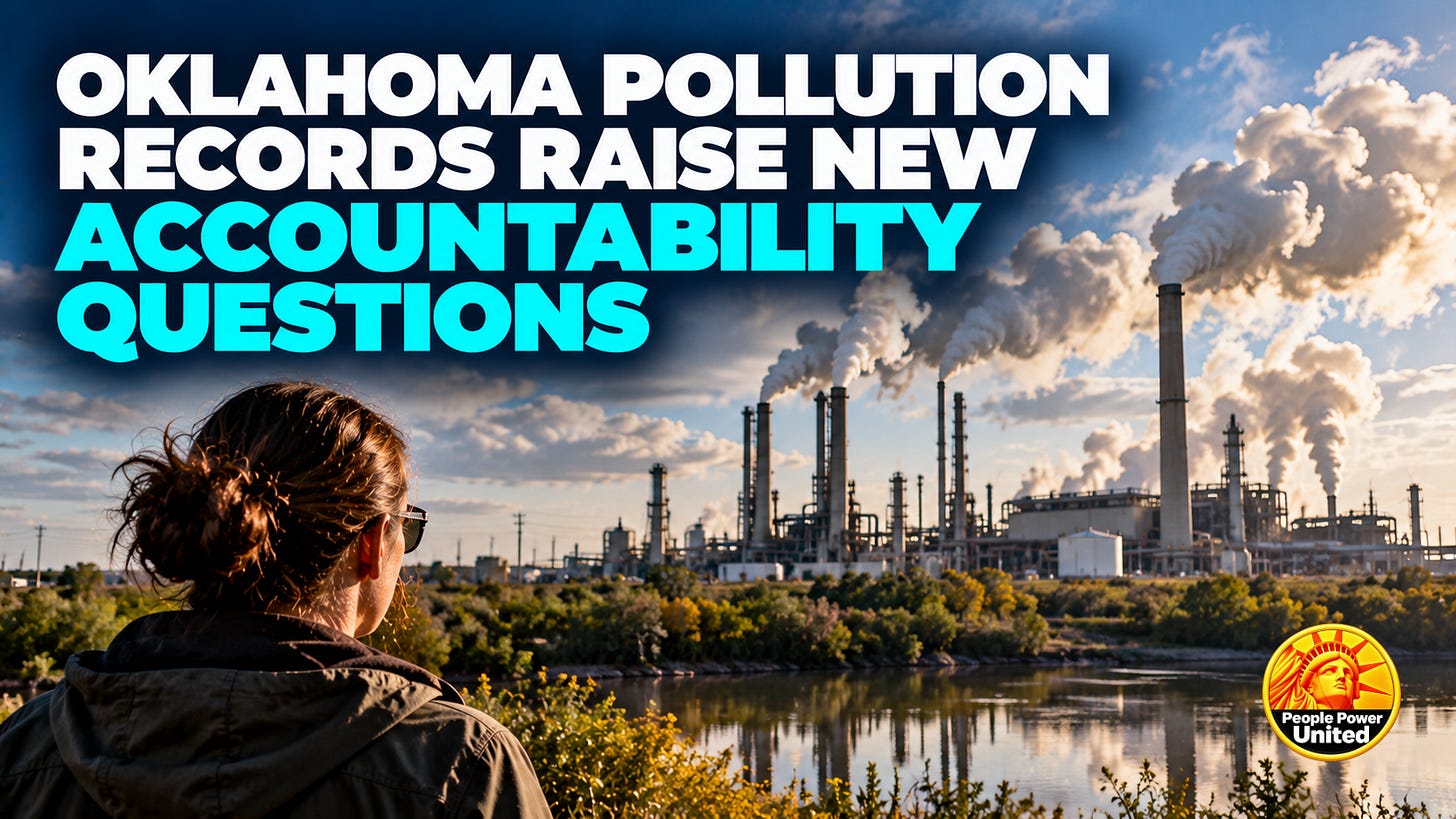 Oklahoma Pollution Records Raise New Accountability Questions.