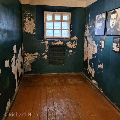 Museum of Occupations and Freedom Fights, Vilnius, Lithuania, where state security agencies including the Gestapo, SD, NKVD, KGB, NKGB and MGB tortured political prisoners and executed more than 1,000 of them