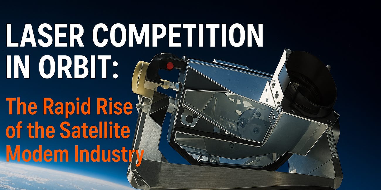 Laser Competition in Orbit