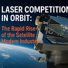 Laser Competition in Orbit