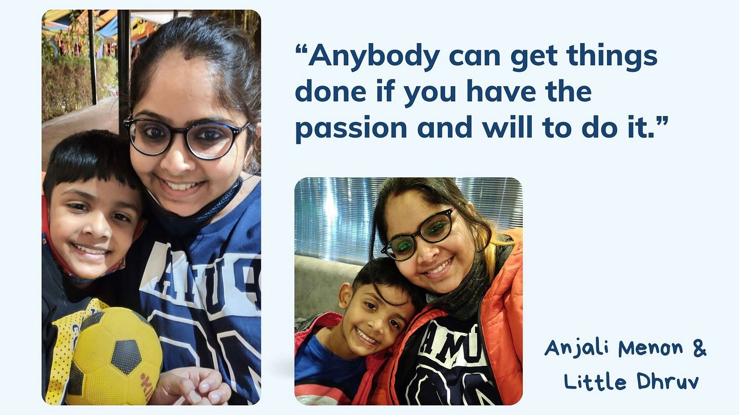 Anjali Menon, founder of D'Cakey Way