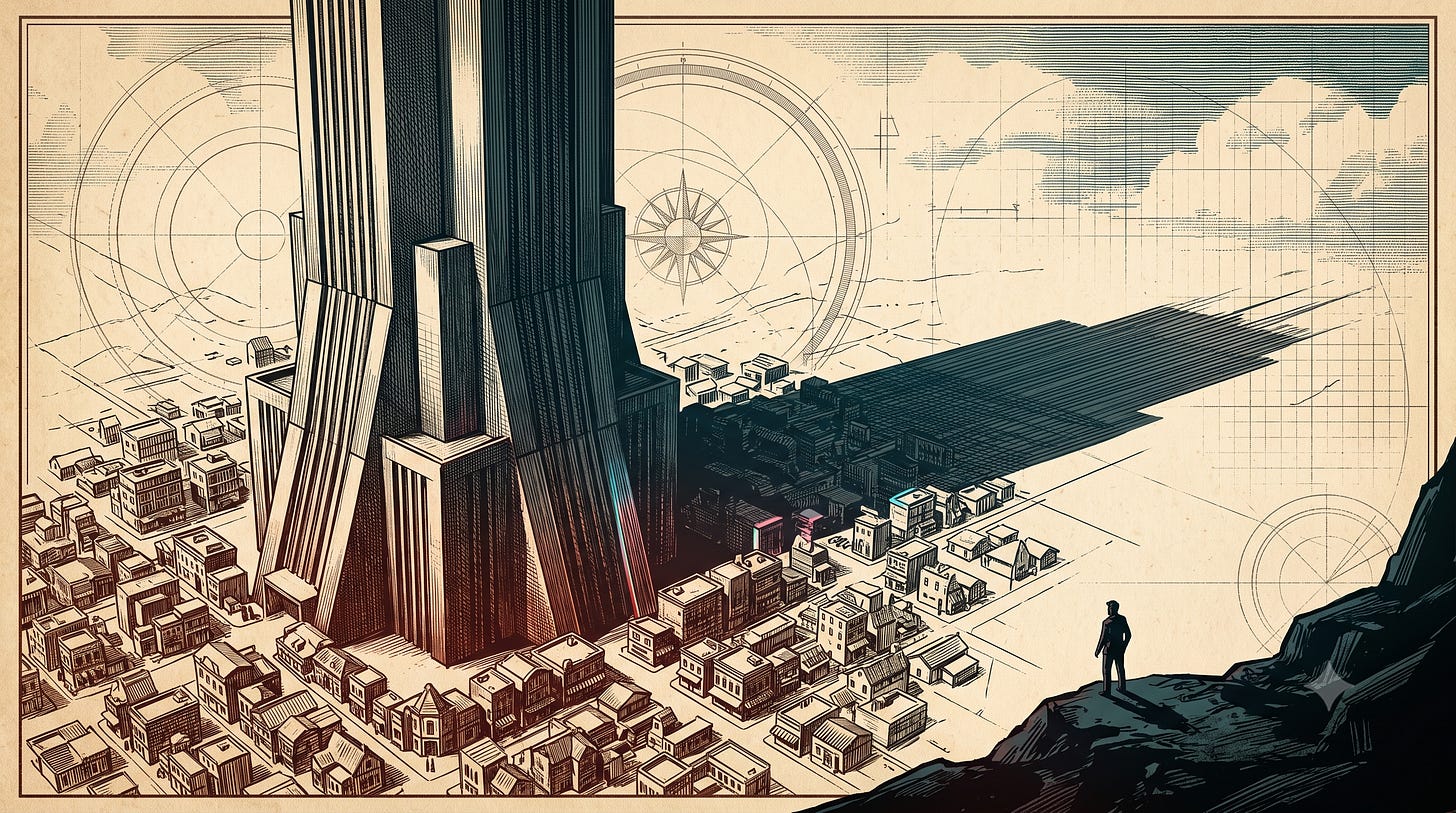 Why corporations still exist in the age of AI — the firm versus a network of contractors and AI agents.