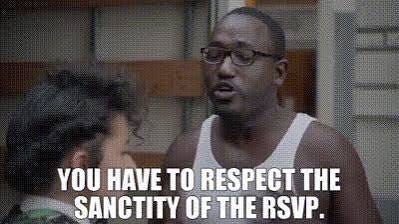 YARN | You have to respect the sanctity of the RSVP. | Broad City (2014) -  S01E08 Destination: Wedding | Video gifs by quotes | 213c49fc | 紗