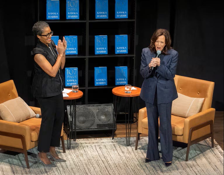 Kamala Harris Spoke In Portland, Little Interest