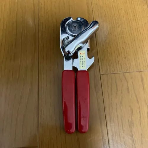 Sori Yanagi Can Opener Kopf Can Opener Good Design Award - Picture 1 of 9