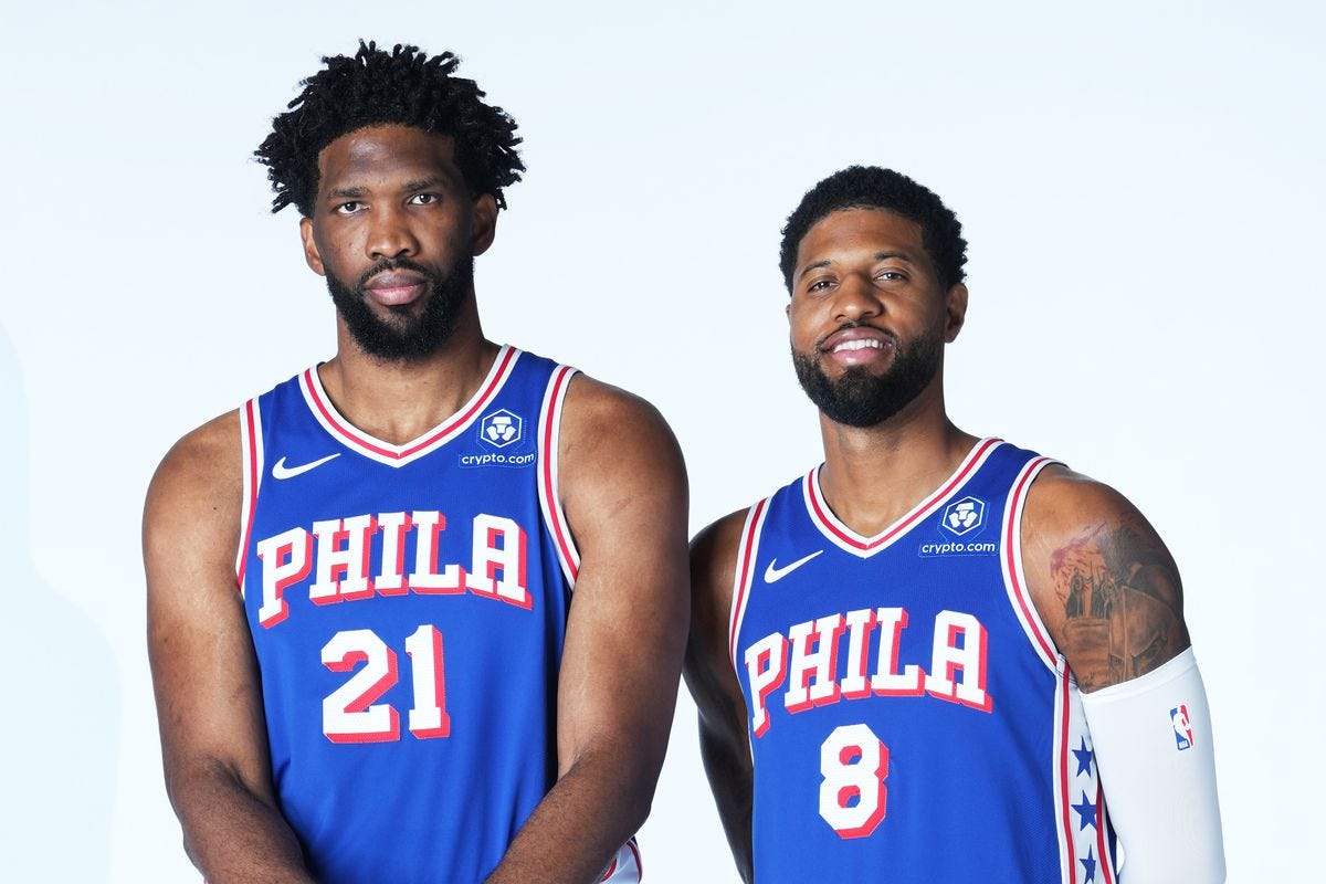 Sixers' Joel Embiid and Paul George ruled out for Wednesday night contest  vs. Tobias Harris, Pistons - Liberty Ballers