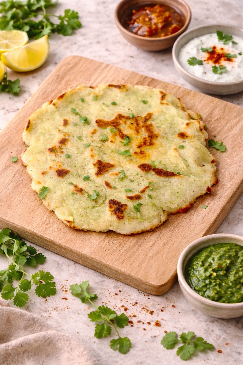 Easy Gluten-Free Flatbread (Rice Flour + Greek Yogurt, High Protein ...